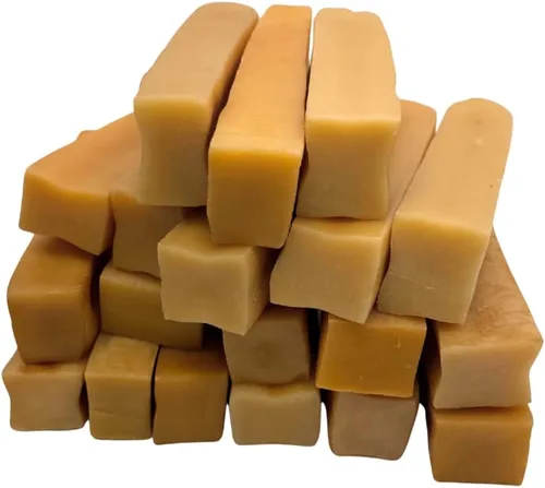 Miniatura 10 de Masticables prémium de queso de yak para perros del Himalaya - Masticables naturales de yak para perros grandes y pequeños - Masticables de leche