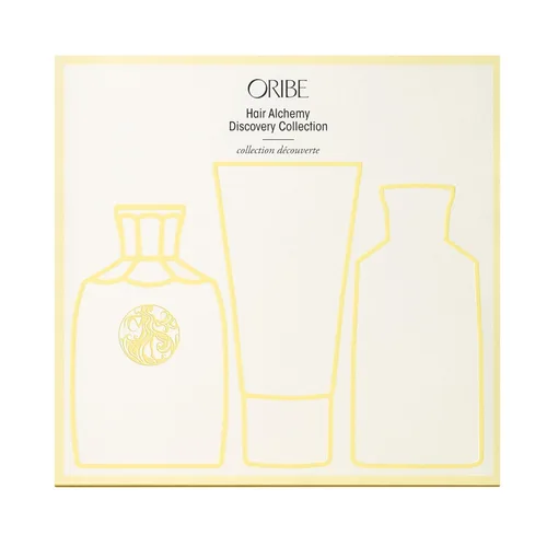 Miniatura 2 de Oribe Hair Alchemy Discovery Set Juego de cuidado del cabello de tamaño de viaje con champú Alquimia Capilar, acondicionador y suero