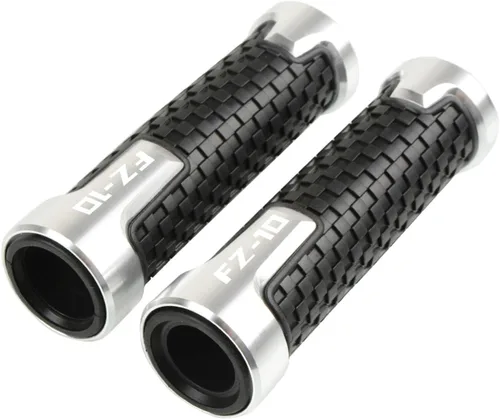 Miniatura 6 de Empuñaduras de manillar de motocicleta de 7/8 pulgadas, 0.866 in, agarre para manillar de motocicleta, tapón para Yamaha FZ10 FZ-10 MT FZ 10 MT10
