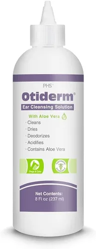 Solución limpiadora de oídos con aloe vera para perros y gatos, fórmula antiirritante con pH neutro y aloe vera, desodoriza y limpia suavemente - 8