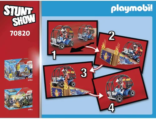 Miniatura 4 de Playmobil Paquete de inicio Stunt Show