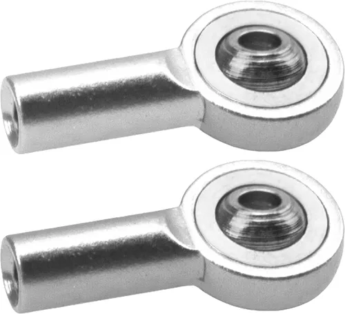 Miniatura 3 de Paquete de 10 varillas de acoplamiento de aluminio M2, rótula M2.0 de 0.59 pulgadas, soporte de cabeza de bola compatible con Tamiya Mini 4WD HSP