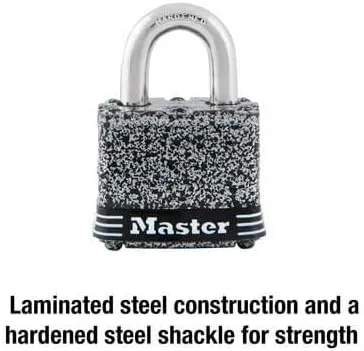 Miniatura 3 de Master Lock Cerradura laminada 380D con oxidóleo, 1-916 pulgadas