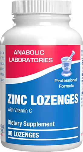 Pastillas de zinc con vitamina C para apoyo inmunológico, pastillas de vitamina C y zinc de alta absorción para adultos, bienestar diario y