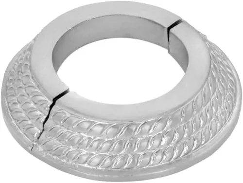 Miniatura 37 de Renovators Supply Manufacturing Placa de escudo de 3,13 pulgadas OD Escutcheon 1/2 en IPS Acabado de cobre antiguo Brida de radiador de aluminio