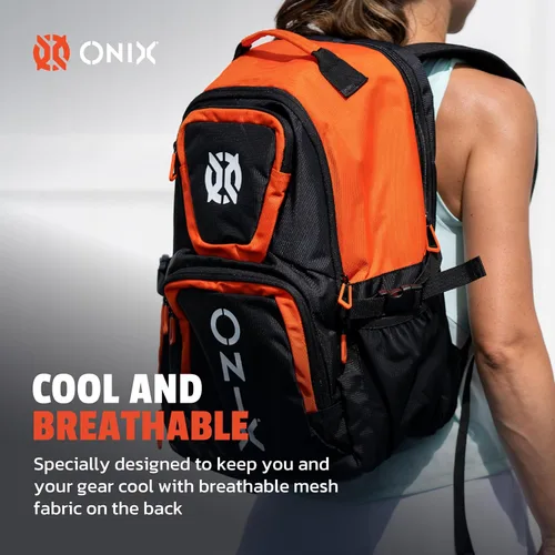Miniatura 3 de Escalade Sports ONIX KZ7402-PBPOB Pro Team Mochila - Naranja/Negro