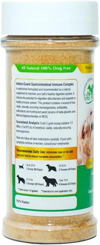 Miniatura 2 de Probióticos en polvo para perros y gatos El apoyo inmunológico digestivo intestinal apoya la nutrición de la flora intestinal Inmunidad 90G Botella