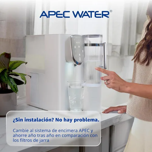 Miniatura 8 de APEC Water Systems ROES-50 serie Essence - Sistema de filtro de agua potable por ósmosis inversa de 5 etapas, certificado WQA, ultraseguro, de nivel