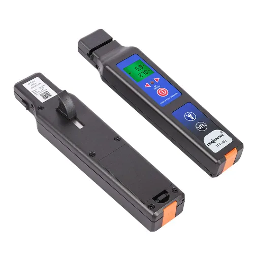 Miniatura 3 de ORIENTEK TFI-40 Identificador de fibra óptica Todo-en-uno Chuck Live con 10mw VFL 800nm-1700nm Detector de fibra Identificador de tráfico OFI
