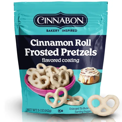 Miniatura 21 de Hayden Valley Foods Pretzels cubiertos con sabor a yogur de arándanos Bolsas de 5 onzas (paquete de 3) Sin sabores artificiales, conservantes