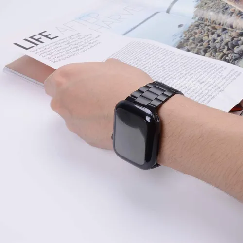 Miniatura 6 de Wolait Compatible con Apple Watch Band de 1.929 in 1.811 in 1.772 in 1.732 in 1.654 in 1.496 in 1.575 in 1.614 in, correas de acero inoxidable