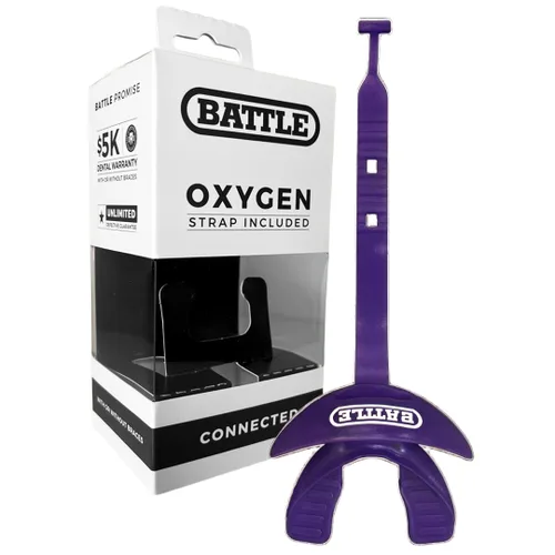 Miniatura 10 de Battle protector bucal con correa conectada, para labios, con oxígeno, 2.5