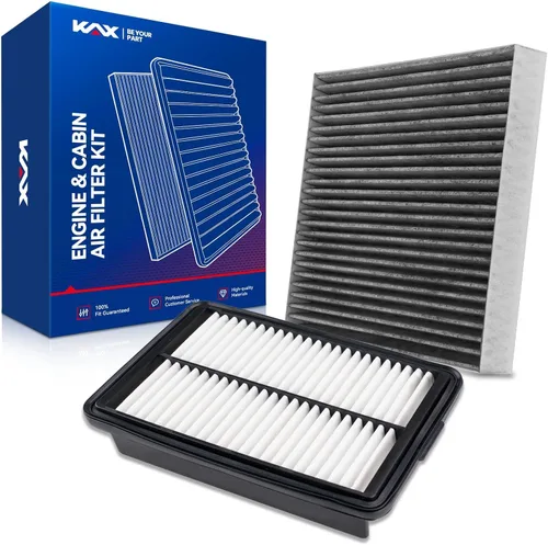 Miniatura 13 de KAX Kit de filtro de aire de motor y cabina, repuesto para Nissan Altima 2002-2006, Sentra 2000-2006, Murano 03-07, Maxima 2004-2008; INFINITI G35