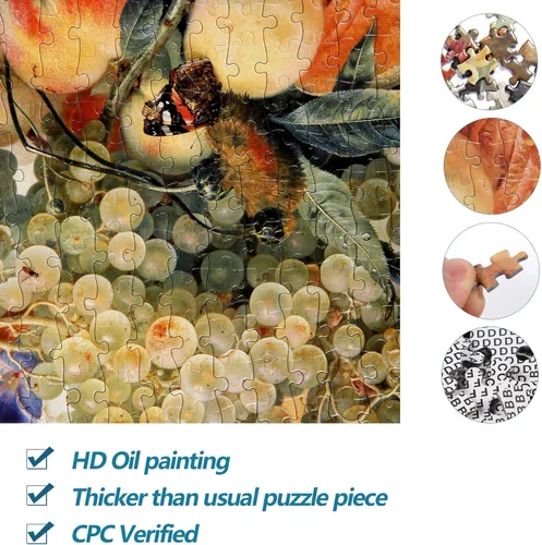 Miniatura 5 de Bgraamiens Puzzle-Fruit Feast-Rompecabezas cuadrado de 1000 piezas para adultos