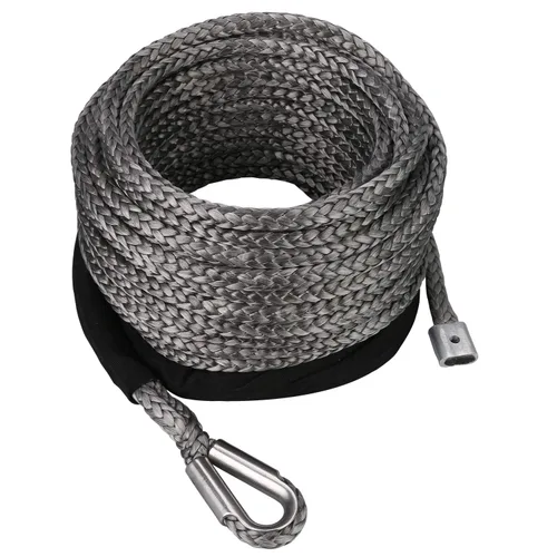 Bulldog Winch 20321- Cuerda de cabrestante sintética 8x100 8k-12.3k BS