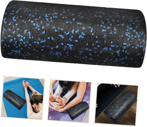 Miniatura 9 de Medio rodillo para yoga, fitness, herramienta de masaje semicírculo para alivio muscular, entrenamiento de equilibrio, diseño elegante