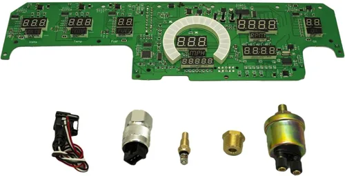 Miniatura 5 de Intellitronix Panel de medidor digital LED para Dodge Duster/Dart (1970-1976) DP1805B (azul)