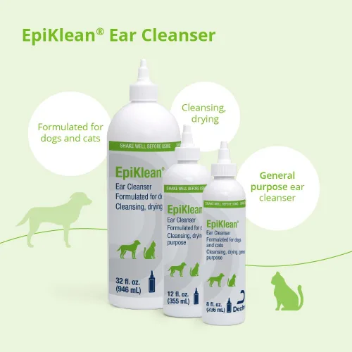 Miniatura 6 de EpiKlean Limpiador de oídos para perros y gatos, 12 oz