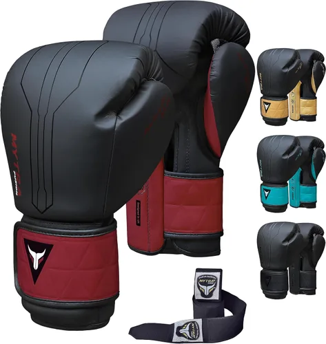 Miniatura 10 de Mytra Fusion Boxing Gloves Included with Free Hand Wraps Punching Gloves MMA Training Muay Thai Gloves Men & Women Kickboxing Gloves