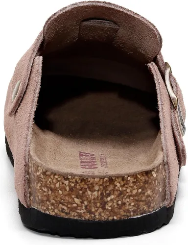 Miniatura 5 de Zuecos para mujer, Zuecos para mujer - Mules de casa con soporte de arco y hebilla ajustable