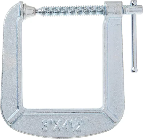 Miniatura 4 de BESSEY CM34DR gota forjada, abrazadera en C, 3 pulgadas x 4-1/2 pulgadas, abrazadera C de alcance profundo