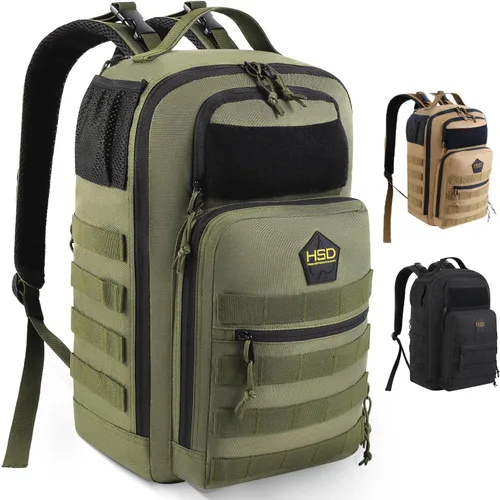 Miniatura 10 de HighSpeedDaddy Ranger Green - Mochila para pañales, unisex, 20 pulgadas