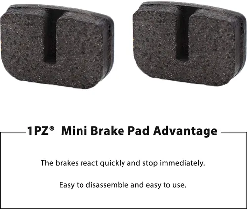 Miniatura 5 de 1PZ DP2-4S1 Pastillas de Freno para MOTOVOX MBX10 79CC Moto MM-BB80 Baja Racer MINI BIKE PASTILLAS DE FRENO TRASERAS MBX-10 PARTES NUEVO (4 Pares)