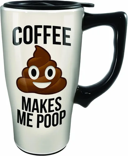 Miniatura 16 de Spoontiques - Tazas de viaje de cerámica - Taza Kokopelli - Bebidas frías o calientes - Regalo para los amantes del café