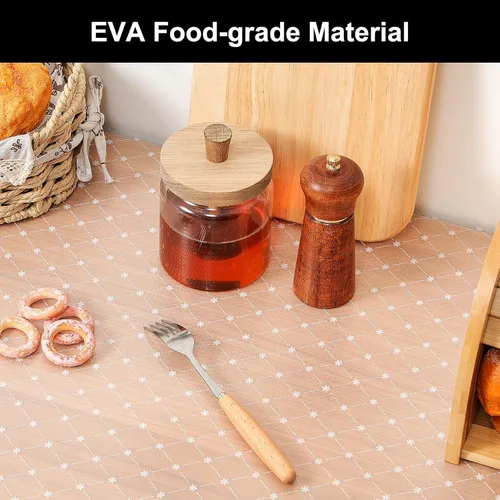Miniatura 3 de Cooyes Revestimiento para estanterías – Revestimiento de gabinete y cajón no adhesivo prémium para cocina – Papel impermeable con patrón moderno