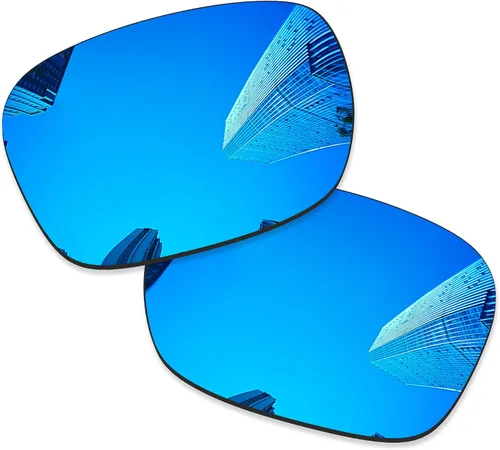 Miniatura 4 de 4 pares de lentes de repuesto para gafas de sol Oakley Holbrook OO9102/Holbrook Mix OO9384/Holbrook Asian Fit (AF) OO9244 – negro + titanio plateado