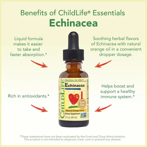 Miniatura 6 de Childlife 3 Pack Soporte Inmunitario: Primera Defensa, Vitamina C, Echinacea