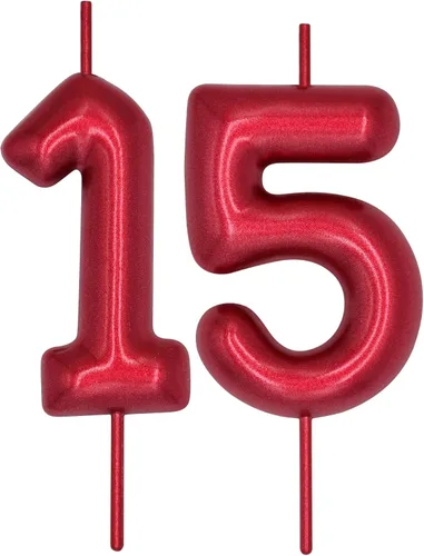 Miniatura 96 de DERVENTA Vela con números de 2.36 pulgadas, decoración perfecta para cumpleaños, brunch, postre, pastel, 1 pieza (número 0 rosa)