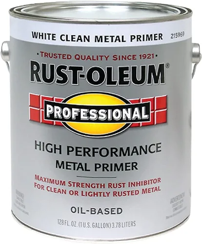 Miniatura 6 de Rust-OLEUM White 215969 - Pintura esmaltada profesional de un galón, 128 onzas líquidas, 11, color blanco (paquete de 1)
