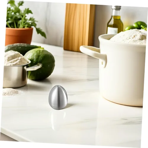 Miniatura 6 de Recipientes dispensadores para alimentos en polvo azucarero tarro de sal salero condimento ollas agitador de acero inoxidable botella