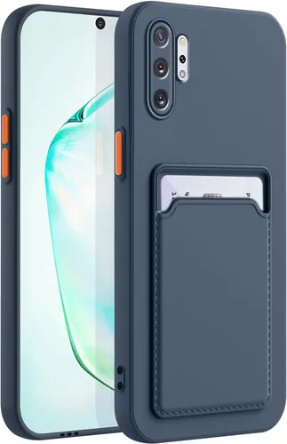 Miniatura 14 de Funda para Samsung Galaxy Note 10 con ranura para tarjeta de crédito TPU suave TPU silicona resistente a los arañazos delgada ranura para tarjeta
