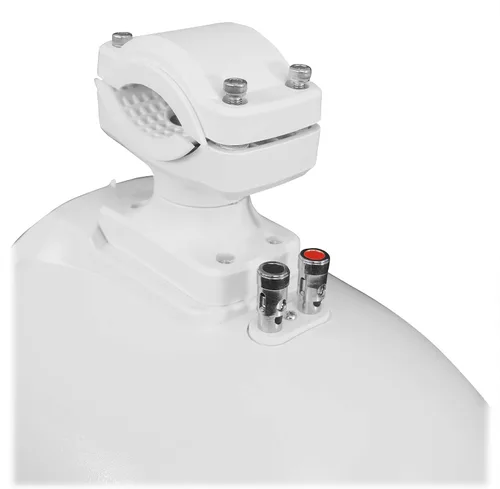 Miniatura 7 de Rockville RWB90W Par de altavoces de torre de wakeboard marinos de 8 pulgadas, 600 W, 200 RMS, giro de 360 grados, impermeable, sonido de alta Blanco