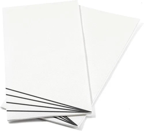 Paquete de 50 toallas de mano de papel para invitados con sensación de lino, toallas de papel desechables súper absorbentes para baño, fiesta, bodas