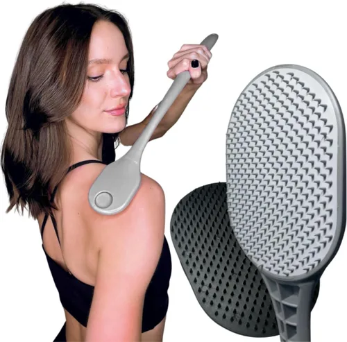 El Rascador de Espalda Definitivo, Masajeador de Cuero Cabelludo, Masajeador de Espalda y Exfoliante Superficie Grande para Rascar, Regalos para