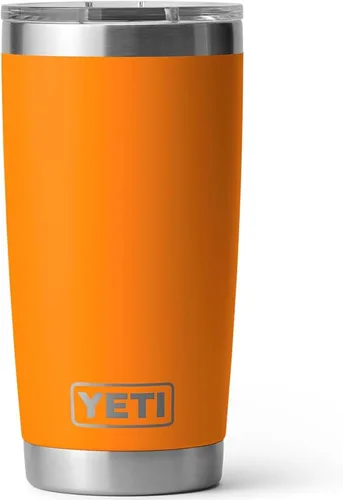 Miniatura 43 de YETI Rambler - Vaso de acero inoxidable con aislamiento al vacío de 20 onzas con tapa MagSlider Todo acero inoxidable