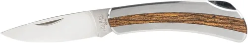 Klein Tools 44034 Navaja de bolsillo con mango de inserción de palisandro, hoja de acero inoxidable de 2-5/8 pulgadas