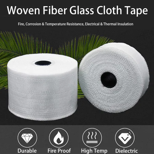 Miniatura 2 de APT Cinta de malla de tela de fibra de vidrio fuerte (2 pulgadas x 36 yardas), reparación, refuerzo, fácil saturación de resina resistente al calor