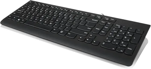 Miniatura 10 de Lenovo Teclado USB-C con cable 305 con teclado numérico, teclado de tamaño completo, diseño delgado, negro, conectividad USB-C, función dedicada