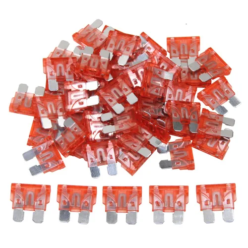 (55 piezas) Fusible de hoja estándar de 40 amperios, fusible automotriz de 40 A para automóvil y camión
