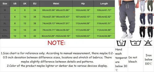 Miniatura 6 de Mens Sweatpants Men's Jogger Sweatpants for Jogging Running Exercise Athletic Pants Birthday Gifts for Men