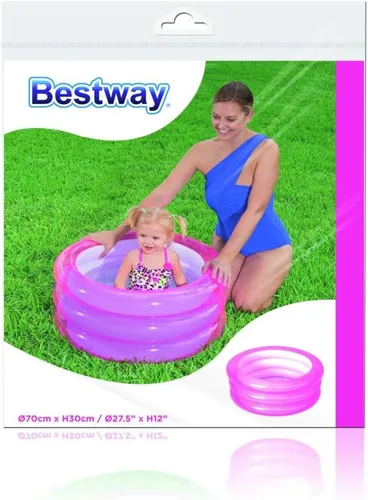 Miniatura 5 de Bestway Kiddie Lounge - Piscina infantil, multicolor, 27.6 x 11.8 in