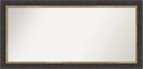 Miniatura 101 de Amanti Art Espejo personalizado, espejo de baño negro Astor, espejo de pared o espejo de tocador de baño sobre el fregadero (25 x 25 pulgadas)