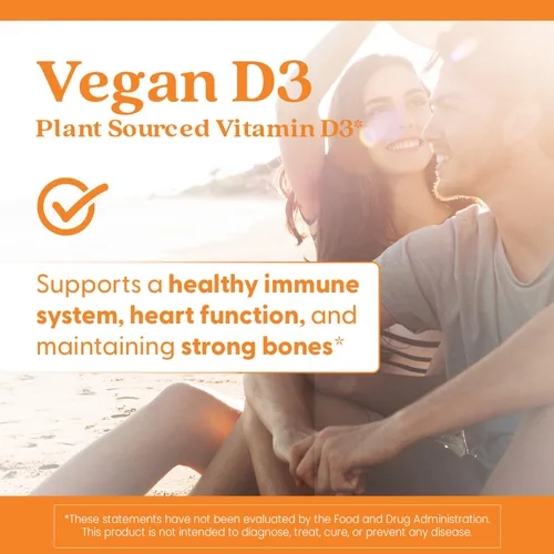 Miniatura 6 de Cápsulas vegetarianas Doctor's Best, Best Vegan D3, DRB-00302, 1, 1