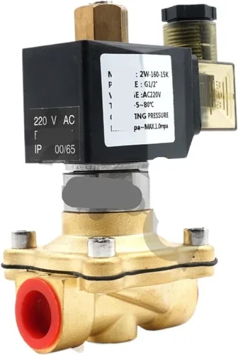 Normally open solenoid valve,water valve,air valve, 220VAC 24VDC,EPDM VITON seal,DN15 20 25 32 40 50K(NBR 80 Celsius,1-1/2"_DC24V)
