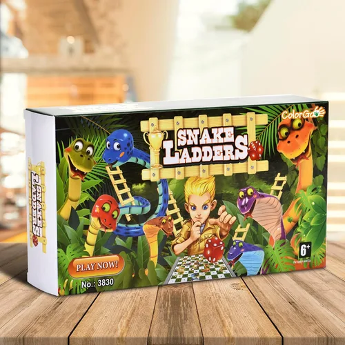 Miniatura 6 de Juegos de Mesa Magnéticos de Serpientes y Escaleras con Tablero Plegable Juegos de Viaje para Niños y Adultos