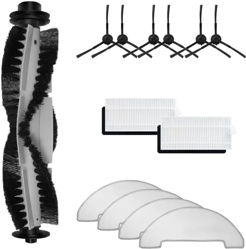 Miniatura 7 de 6 piezas de repuesto de cepillos laterales robot aspirador accesorios compatibles con XIEBRO HR1010 barredora
